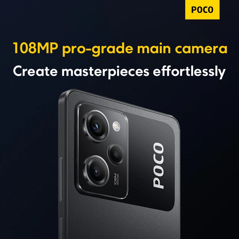 Global Version POCO X5 Pro 5G Smartphone android 128GB 256GB Snapdragon 778G 120Hz AMOLED DotDisplay 108MP Camera MIUI 14 67W