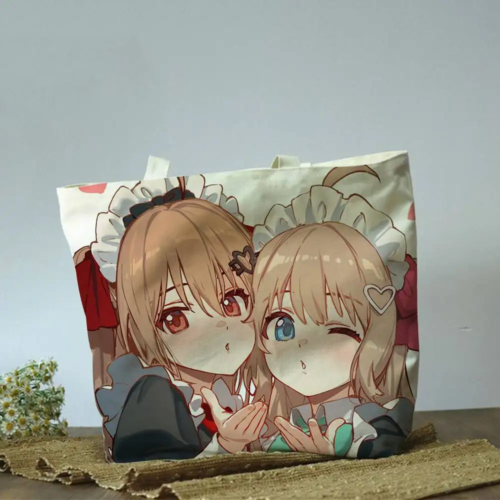 Злой нейротехнологик! Нейротехнолог, я тебя убью! Сумка через плечо AI vtuber из хлопка и полиэстера, однотонная бежевая, для покупок и путешествий (art.: 3920dbffc5fcc) - 3920dbffc5fcc