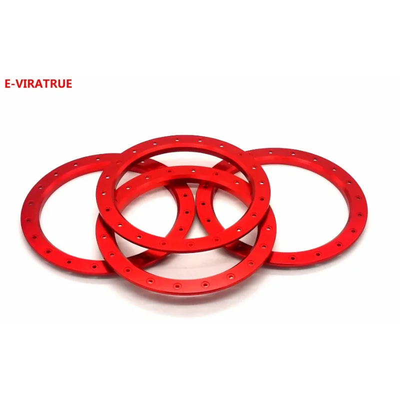 Фото Внешний стопорный кольцо E-VIRATRUE для шин PRO-Line MX43 для TRAXXAS XMAXX /XRT /ARRMA Kraton/Outcast/Losi DBXL 1/5, 4 шт. №1