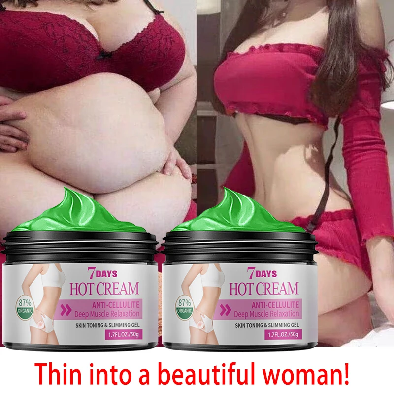 

7Days Powerful Slimming Cream for Men and Women-promote Metabolism, Build Muscle, Lose Weight Quickly, Burn Fat