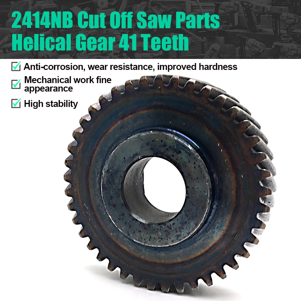 Helical Gear 41 Teeth  Replace For Makita 2414NB 2414B 2414D