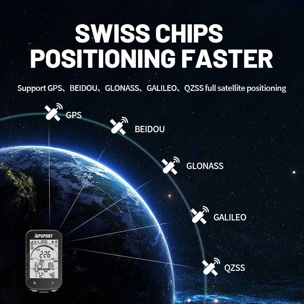 I GPS-порт GPS BSC100S BSC100 S Официальный магазин велосипедный компьютер беспроводной Спидометр ANT Bluetooth велосипедный одометр для Stra (art.: 3920bdeca77dc) - 3920bdeca77dc