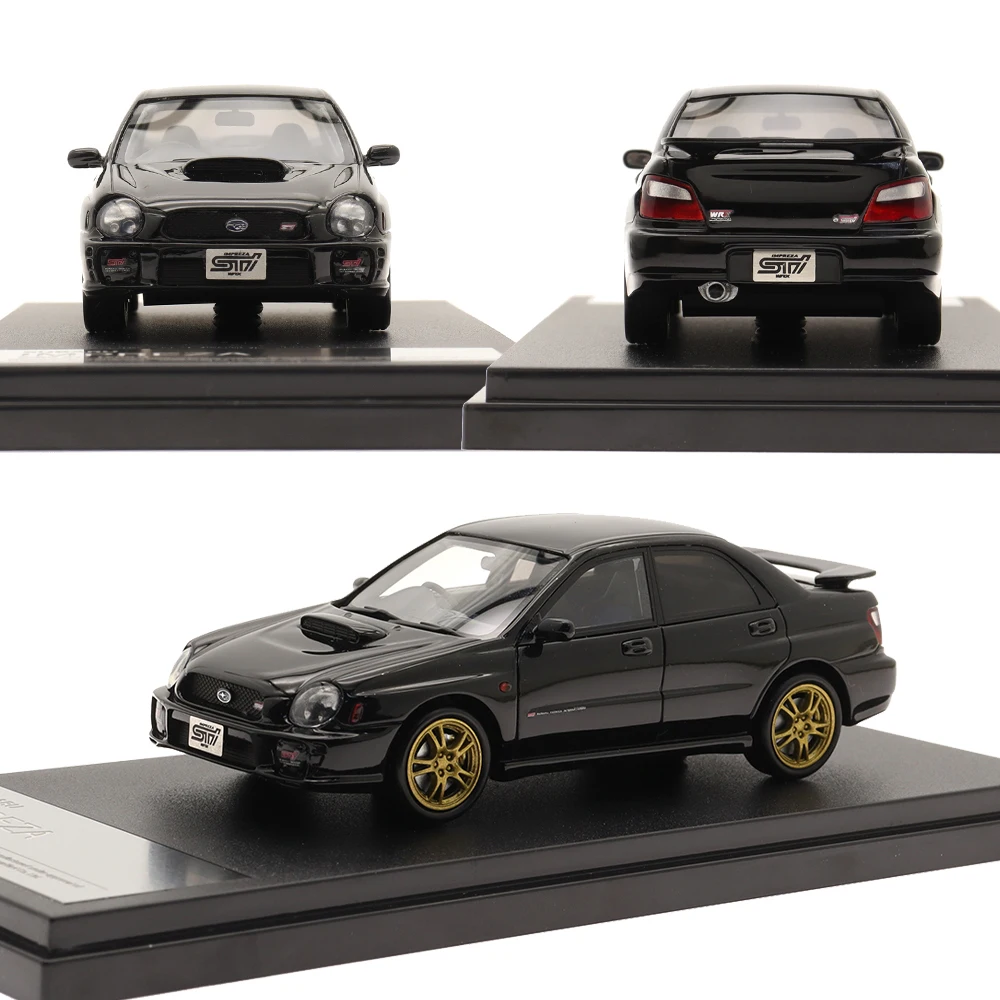Бренд Hi-Story масштаб 1/43 модель автомобиля из смолы IMPREZA【WRX STi (2001) 】Классические