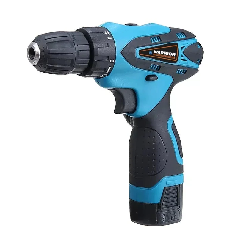 

Warrior 12V 1.5 Ah Li-ion Dual Cordless Cordless Drill Driver + Bit Set