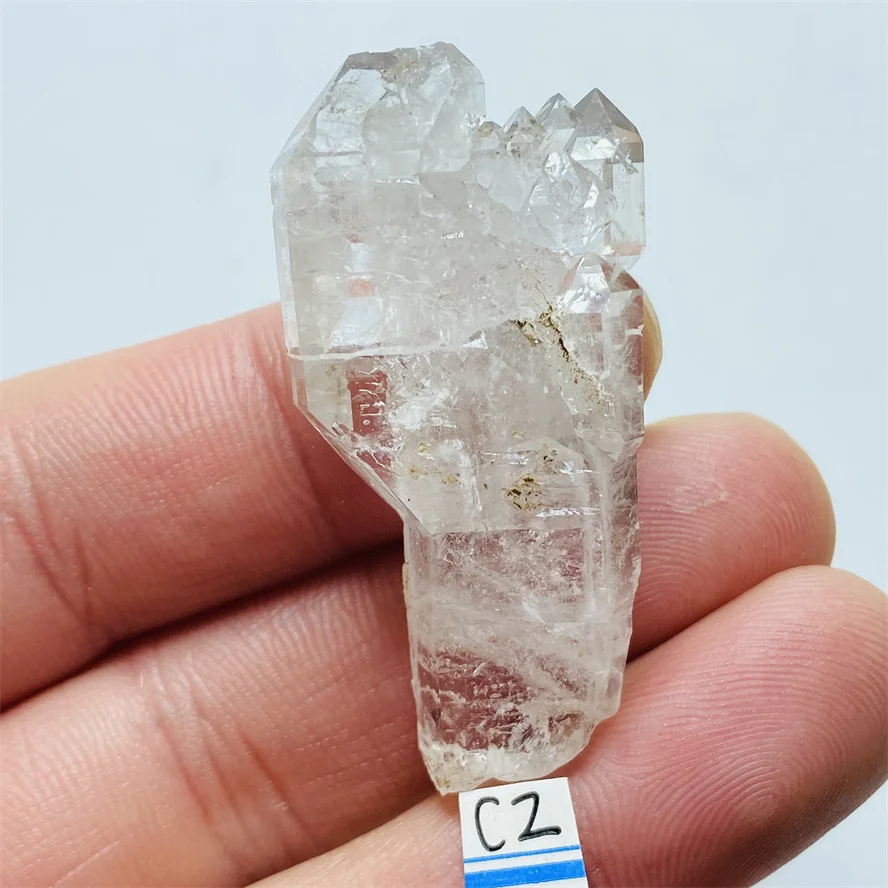 Натуральный замок из кристаллов Herkimer Diamond