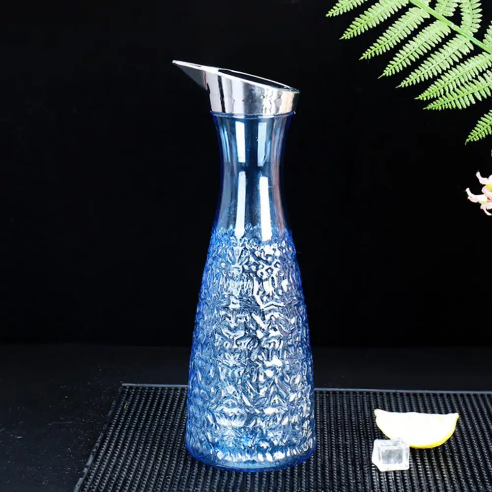 

Пищевой 1000 мл полезный сок прозрачный кувшин для напитков многоразовый кувшин с гладкой поверхностью для бара