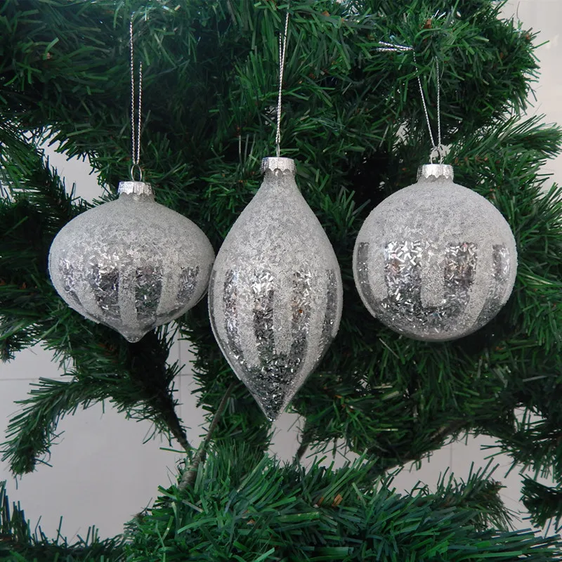 

Бесплатная доставка, стеклянная подвеска в виде кристаллов разной формы, украшение для дома, Рождественская елка, подвесной конусный луковый шар