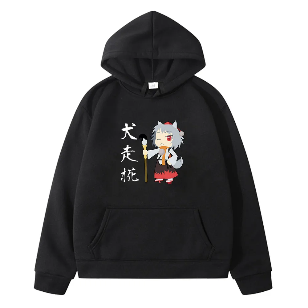 

Touhou Project Shrine Maiden Fleece Harajuku Hoodies Anime Sweatshirts Manga/Comic Clothes for Boys/girls Regular Fit Pullovers