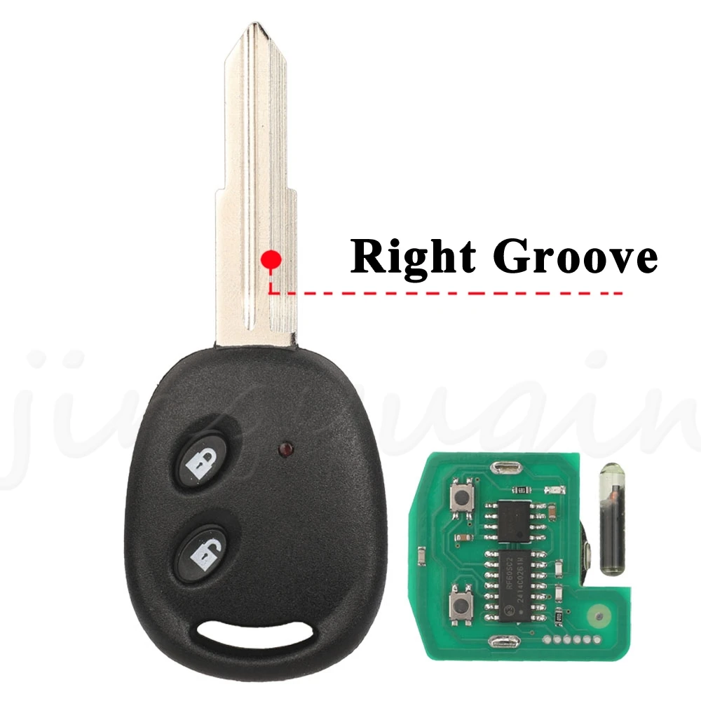 

JYQ удаленный автомобильный ключ 433Nhz ASK FSK ID48 чип для Chevrolet Aveo Daewoo Spark Matiz Aveo Kalos Barina брелок управления RK940EUT