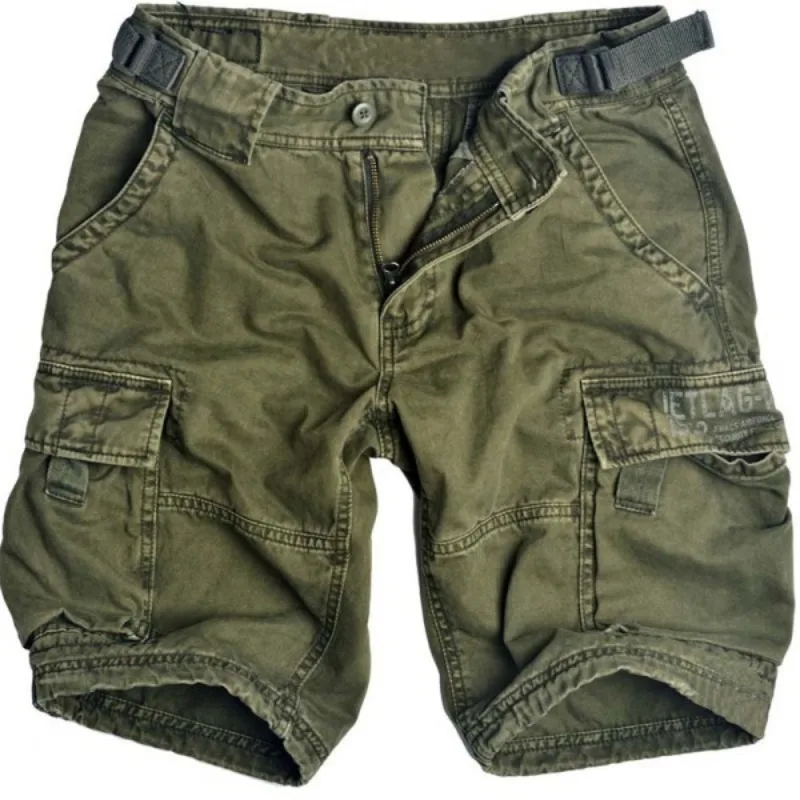 Новые мужские уличные тактические повседневные шорты летние однотонные большие