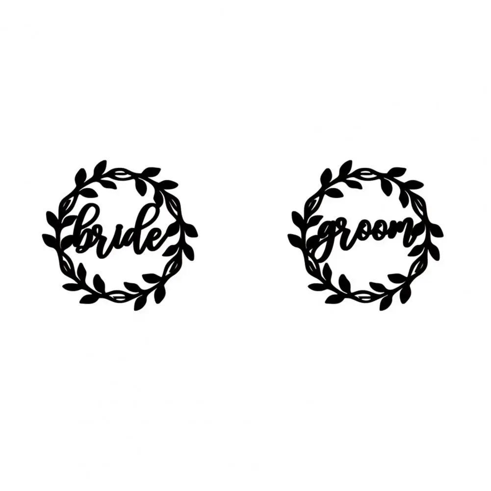 

Креативное открытое простое в установке стул для невесты, жениха, подвесные знаки, реквизит для фото, подарок, свадебные стулья, знаки, сваде...