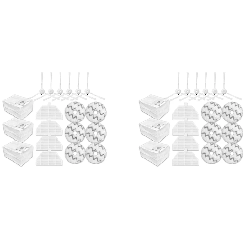 

2X Replacement Accessories Kits For Xiaomi Roidmi EVA Self Cleaning Robot Vacuum Cleaner SDJ06RM Vacuum Cleaner