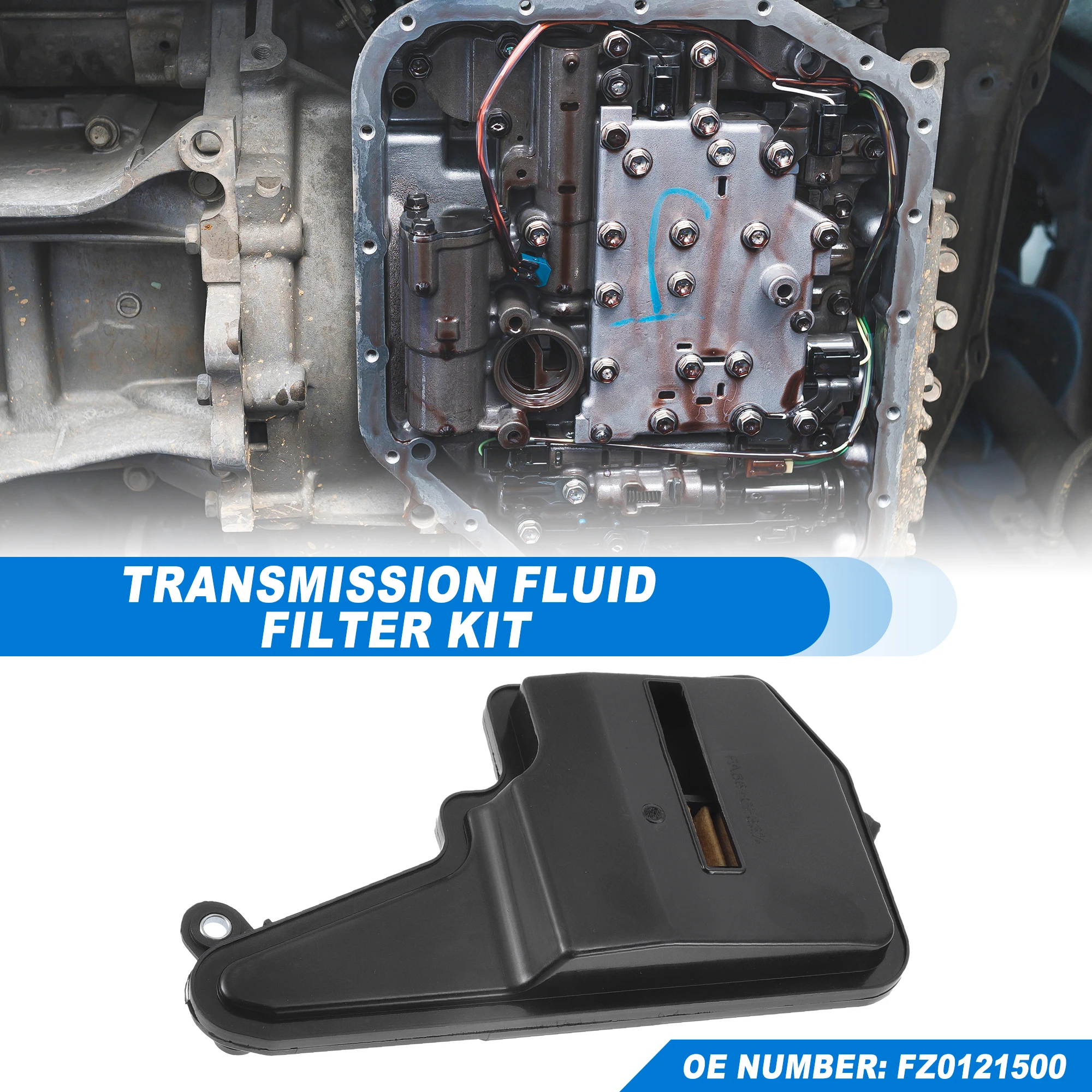 UXCELL FW6A-EL Фильтр автоматической коробки передач Масляный поддон подходит для Mazda 3