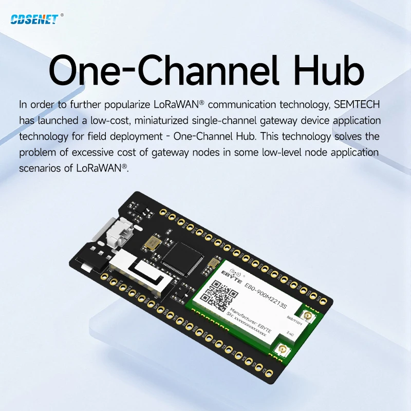Фото ESP32-S3 LR1121 Двухдиапазонная тестовая плата CDSENT EoRa-HUB-400/900TB Шлюз LoRaWAN 2,4G OLED-дисплей Одноканальный концентратор с открытым исходным кодом №4