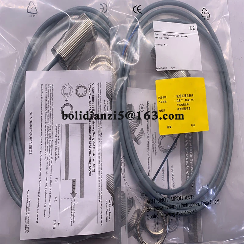 Новый датчик приближения Φ NBB10-30GM50-E0-Y-3D