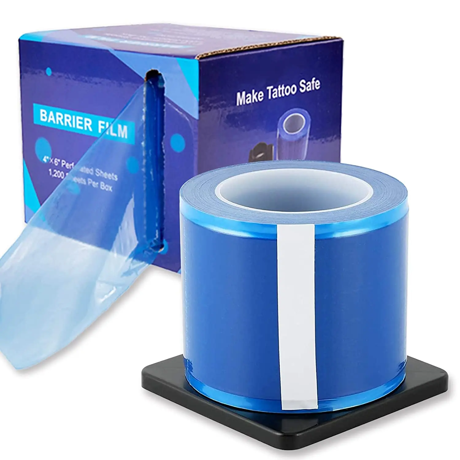 

250M Blue Disposable Tattoo Clip Cord Sleeves Bags Covers for Tattoo Accessories,Tattoo Kits,Tattoo Needles,Tattoo Mach