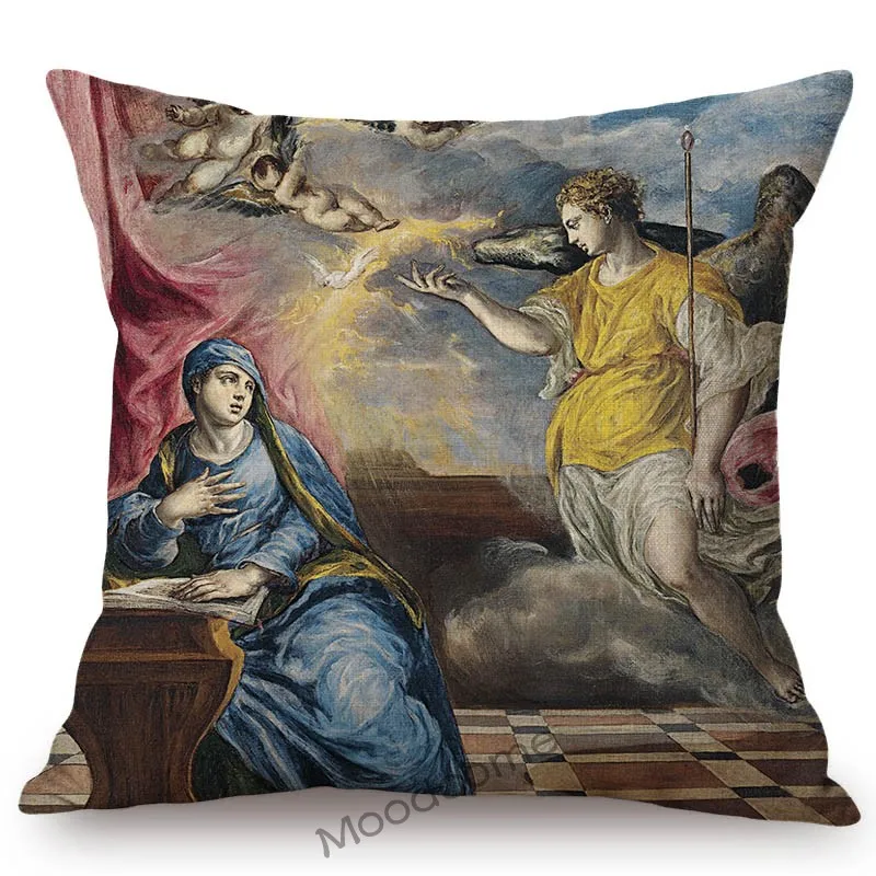 Испанский художник El Graco картина маслом Иисус Христа маннеризм возрождения