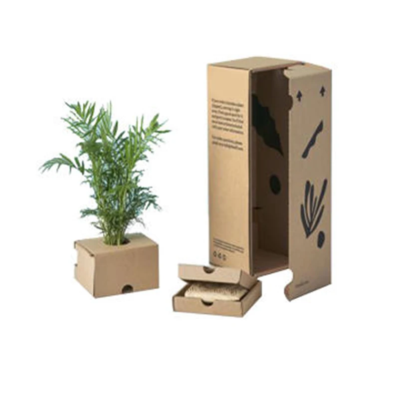 

Wholesale good price fancy customized plant box with customized logo print