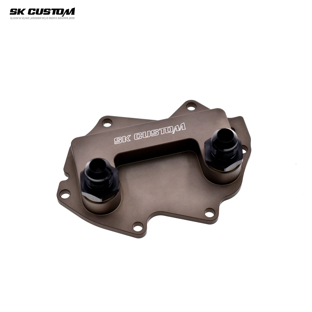 Фото Для Mini 1.5T 2.0T JCW B38 B48 Комплект масляного радиатора двигателя F54 Facelift/F55/F56/F57/F60 Clubman Countryman Cooper S ONE/OEM 11428649177 №2