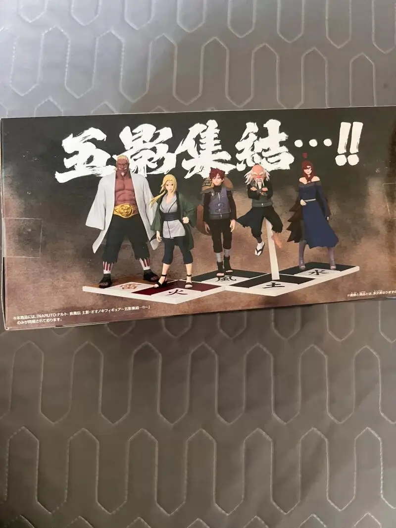 Фото В наличии BANDAI Banpresto Naruto Shippuden: Оноки, Цучикаге, Собрание Пяти Каге, аниме-фигурка, оригинальная игрушка в коробке. №4