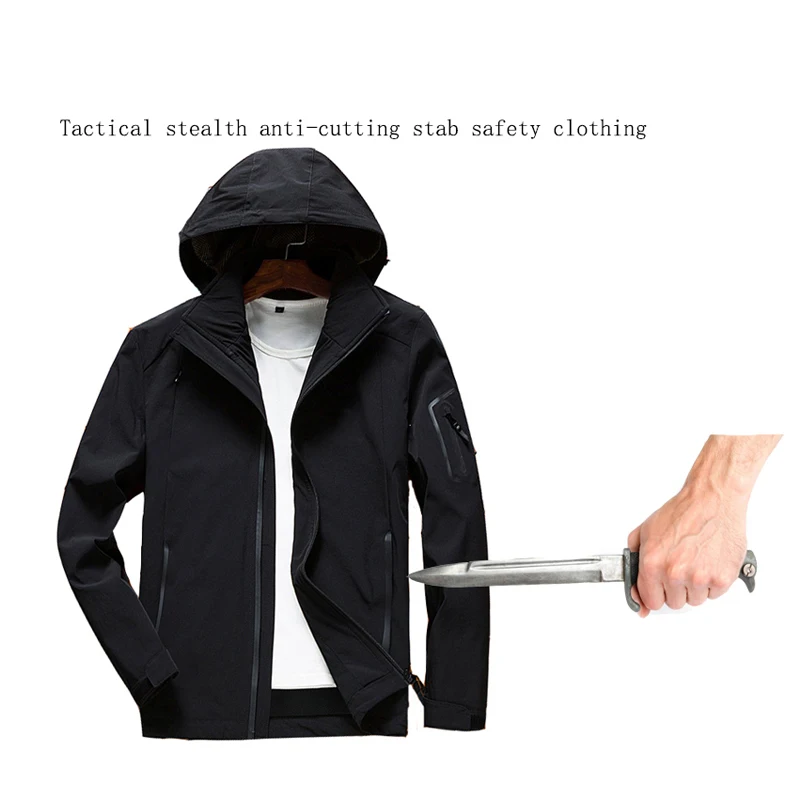 

Self Defense Security Anti-cut Anti-hack Jacket Military Stealth Swat Police Personal Tactics Clothing 3 Colo Politie Kleding