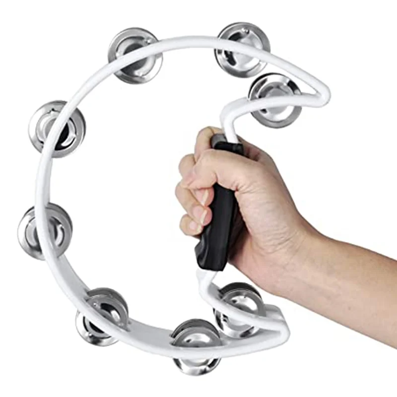 Табурин Half Moon-музыкальный инструмент ударный барабан и гитара (белый)