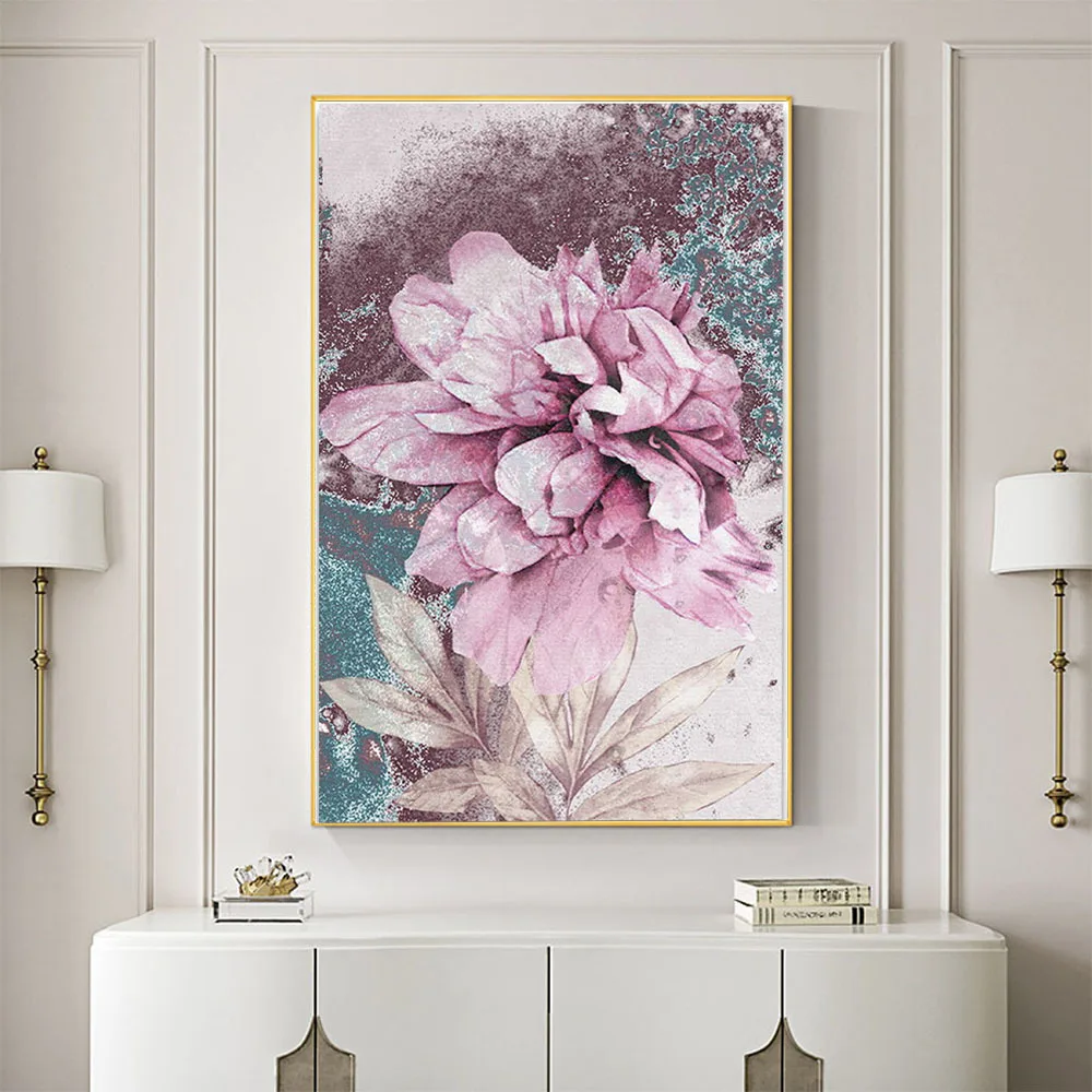 

Абстрактные скандинавские цветы «сделай сам» вышивка крестиком наборы 11CT набор для рукоделия хлопковая нить Печатный дизайн