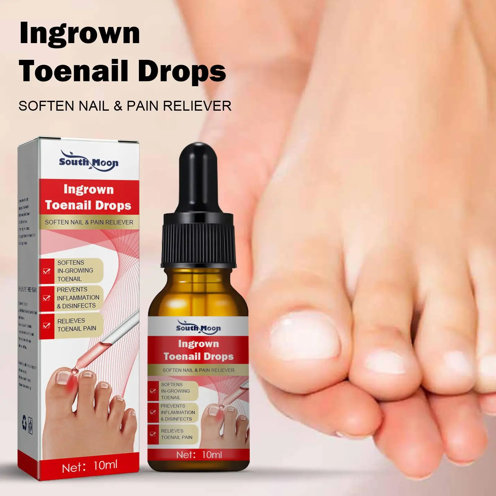 

Fungal Nail Treatment Oil Foot Repair Essence Toe Nail Fungus Removal Gel Anti Infection Cream Fungal Nail Removal 10ML