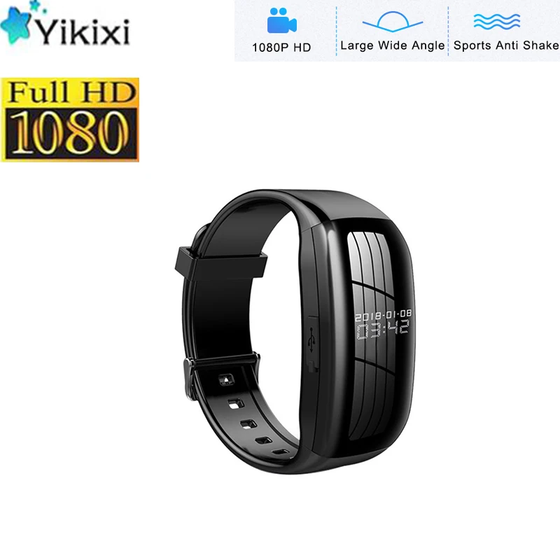 

Портативная камера DV часы браслет 1080P Аудио Видео рекордер Браслет Смарт-браслет портативная Спортивная камера фото