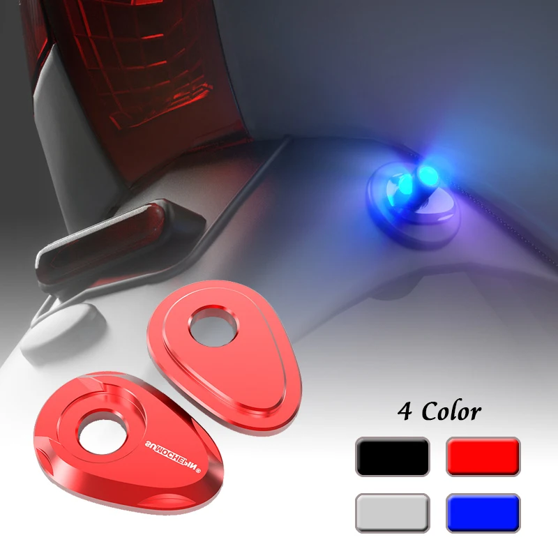 

Universal Motorcycle Electric Vehicle Accessories CNC Aluminum LED Turn Signal Gasket Turning Light Tail Light Gasket