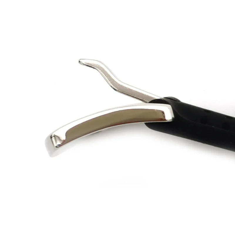 High Quality Rubber Watch Band 20 22mm Soft Sports Waterproof Breathable Suture Silicone Watch Strap