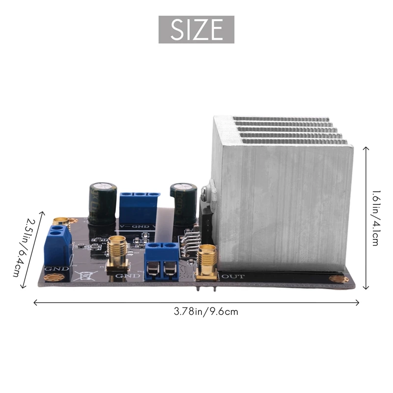 OPA541 Low Frequency Power Amplifier Module Audio 5A Current Board For Motor Transformer Drive