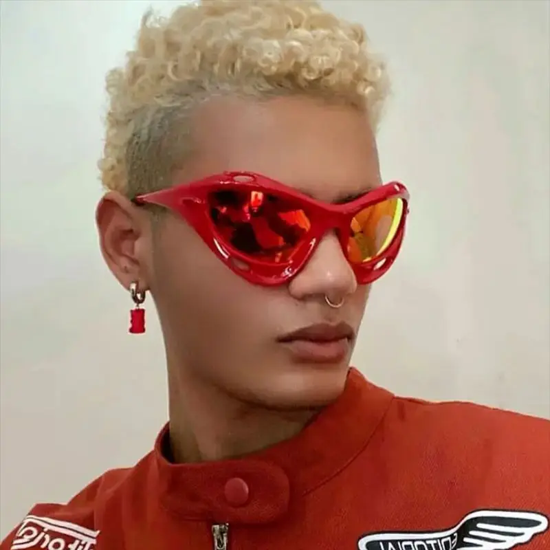 

Y2K Oversized Sports Windproof Sunglasses Women Men Unisex Big Fashion Sun Glasses Riding Driver Outdoor Cycling Eyewear