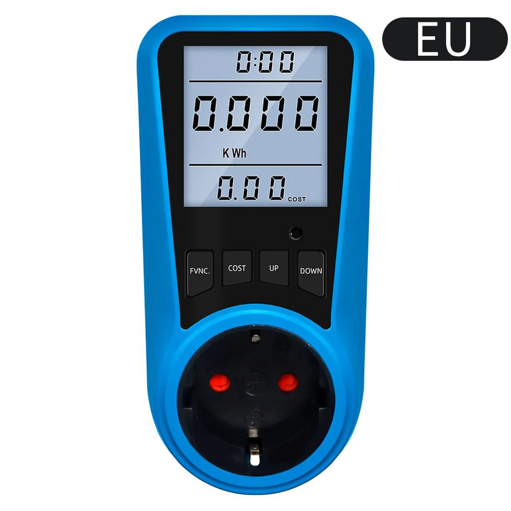

Voltmeter Power Meter Electricity Socket Analyzer Consumption Digital Current Meter EU/US/UK/AU Plug Energy Monitor