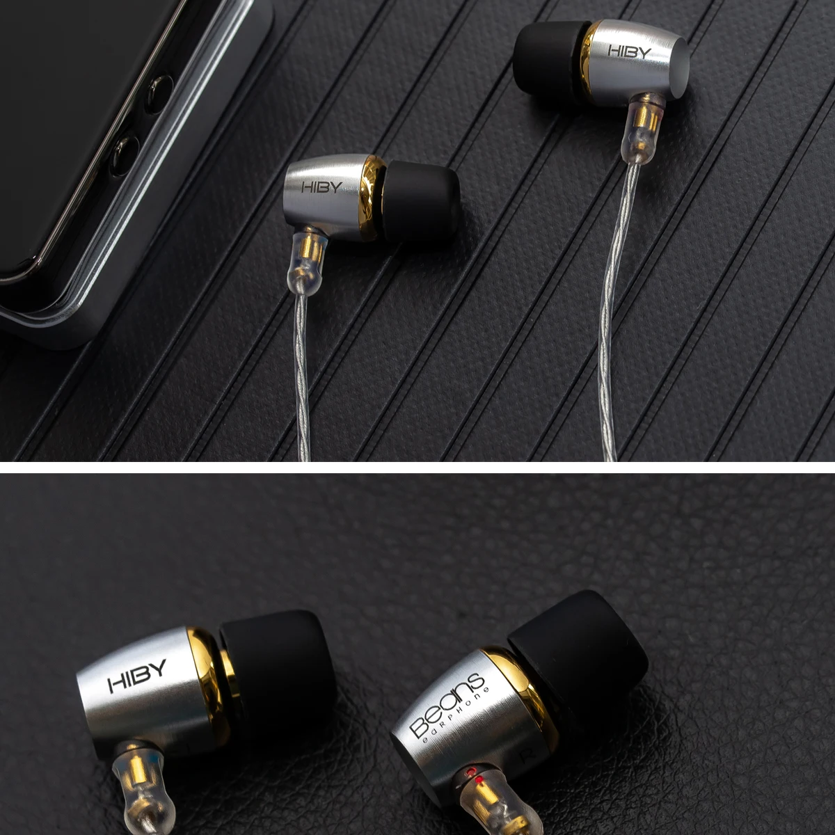 

Наушники-вкладыши HiBy Beans, проводные наушники-вкладыши IEM Hi-Fi, 3,5 мм, сменный кабель с динамической линией, 0,78 мм, 2 штырька для телефона и спорта