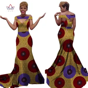 Летнее платье для женщин, без рукавов, с плеча, длина до пола, длинное платье, мода Анкары, женская одежда 6XL BRW WYD03