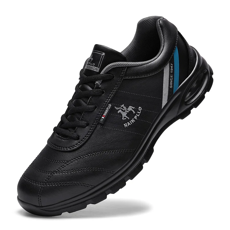 SENAGE New Classic Style Quality Golf Shoes Men Anti-Slip Outdoor Light Weight Walking Sneakers Spikless Golf Sneakers