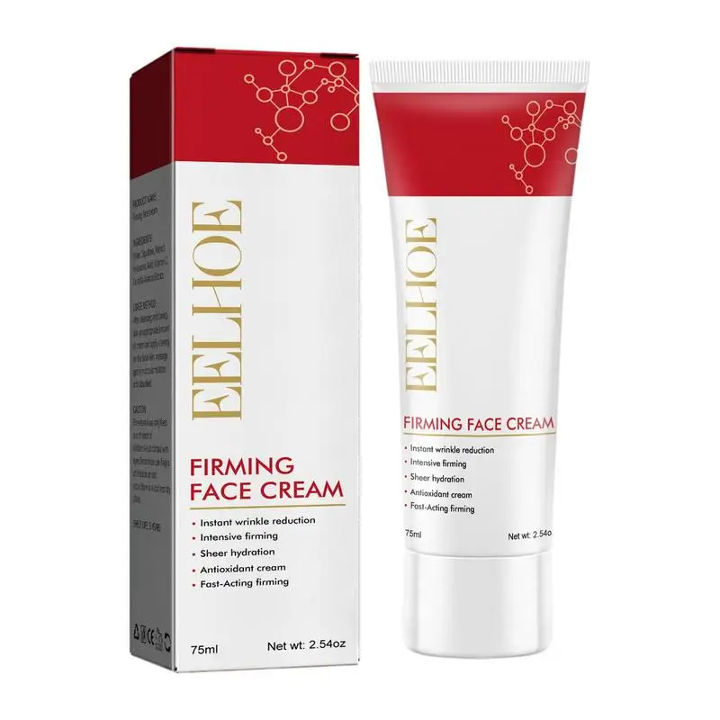 

Face Tightening Cream 2.5oz Firming Facial Cream Lift Neck Hydrating Cream Lighten Fine Lines Repair Skin For Men And Women