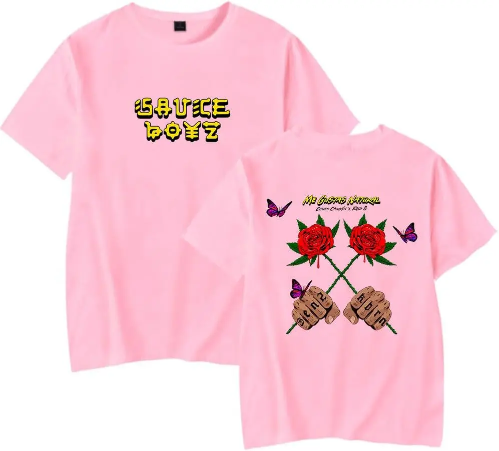 Eladio Карион одежда с соусом Boyz Merch 3MEN2 KBRN футболка круглым вырезом и коротким