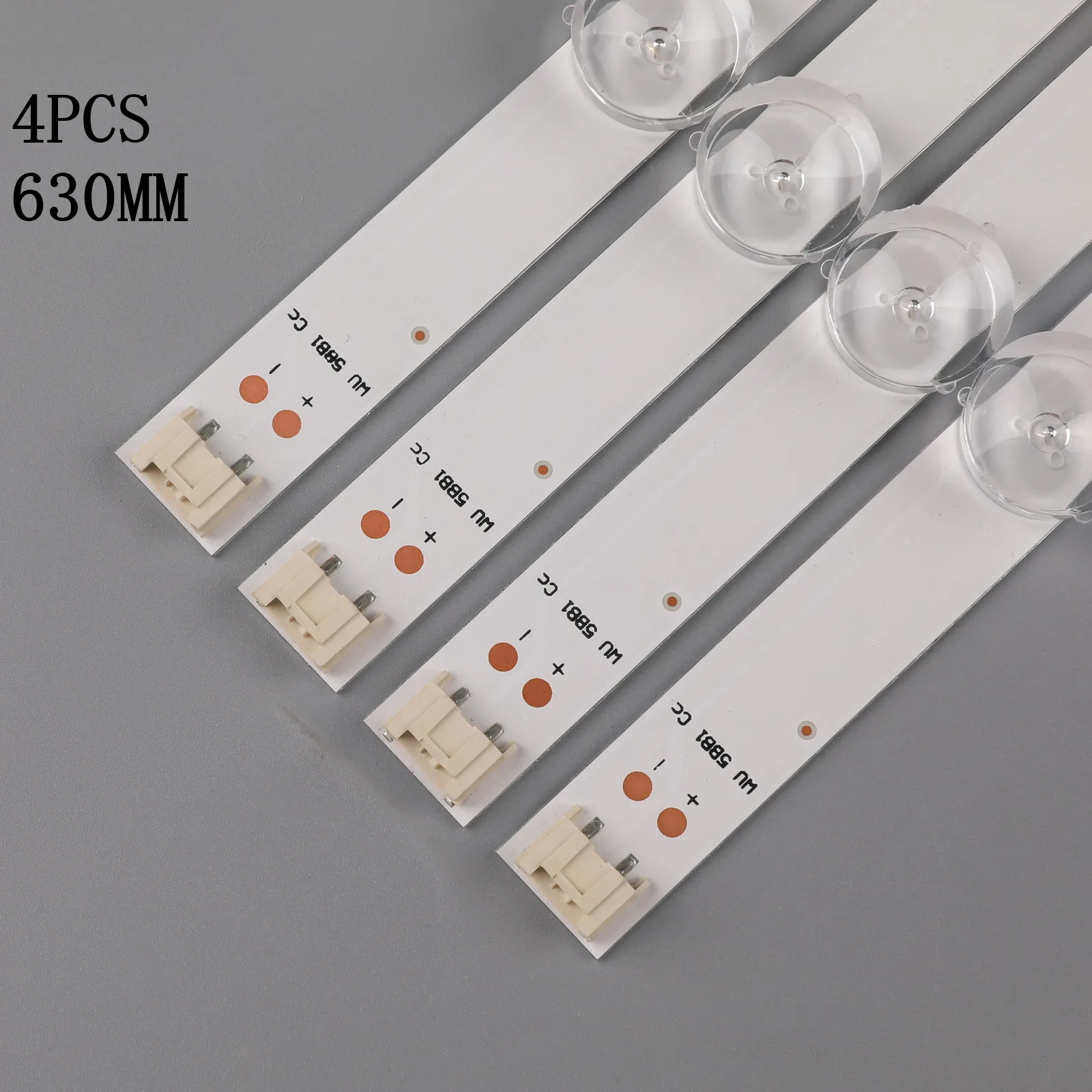 4 Pieces 630mm 7leds LED Backlight Strip for LIG 32LS315H 32ls3450 TV innotek 32