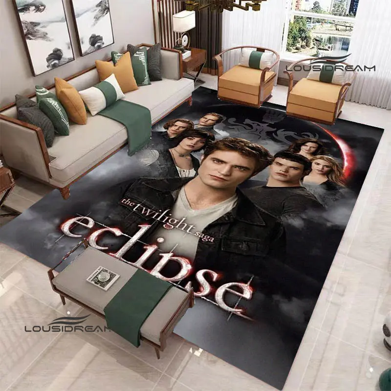 

The twilight Saga printed carpet living room bedroom Fashion aesthetic non -slip carpet photography prop birthday gift