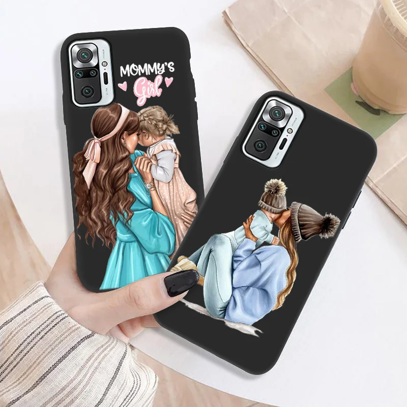 Super Mom Mam Case For Xiaomi Redmi Note 9 10 Pro Cases Funda Redmi Note9 11 Pro 8 8T 7 9S 10S 11S 9C NFC 9A 9T 8A 7A Soft Cover