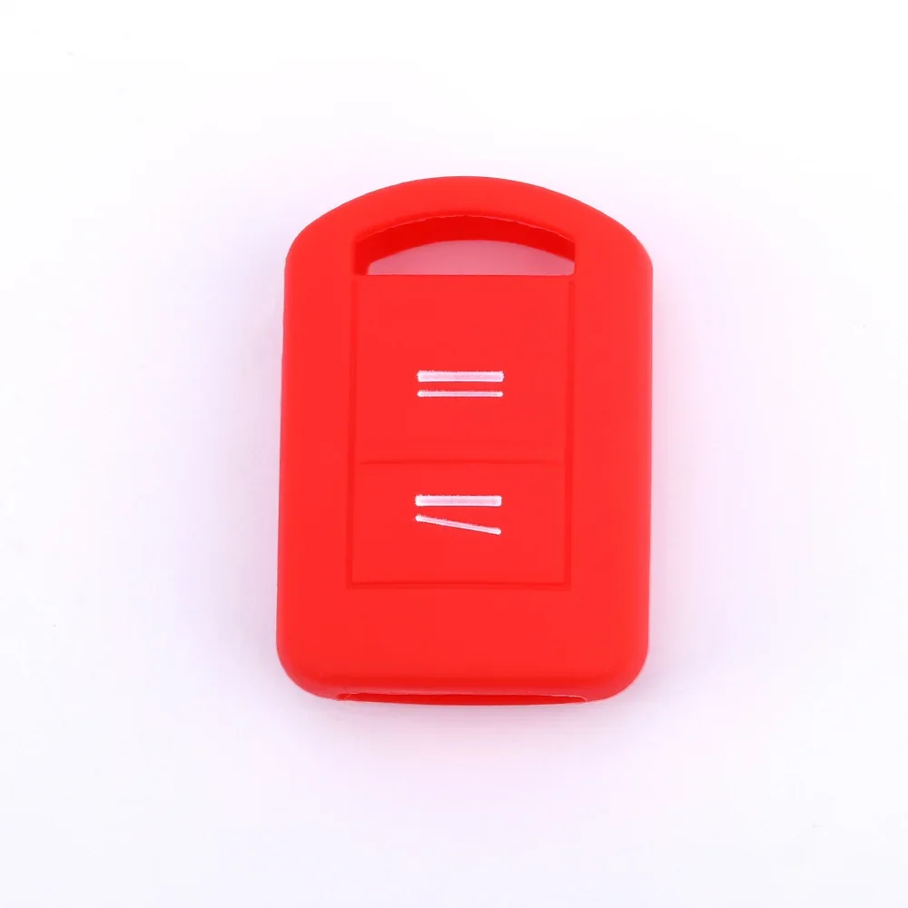 

2-кнопочный силиконовый чехол для автомобильного ключа, защитный чехол для Opel Vauxhall Corsa C Agila Meriva Combo, дистанционный брелок