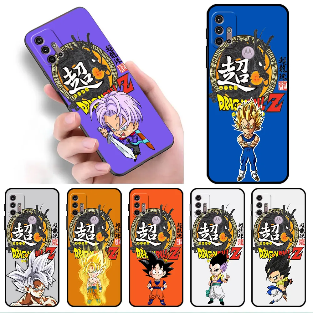 

Чехол Goku Dragon Ball для Motorola G60 G30 G22 G52 G51 G71 G60s G31 G200 G9 G8 Plus One Fusion Edge 20 40