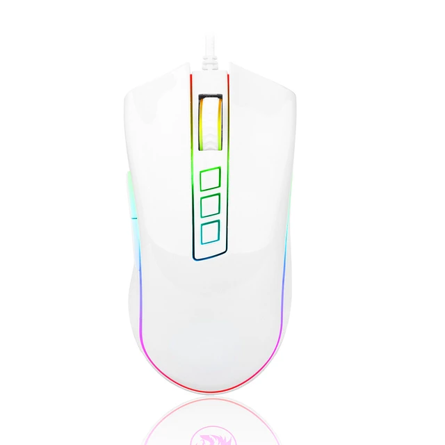 

Hot Sales M711 RGB USB Wired Gaming Mouse 12400 DPI 9 buttons mice Programmable ergonomic For Computer PC Gamer