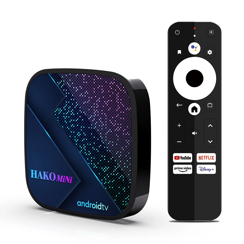 

Android TV Box Amlogic S905Y4 Network Set Top Box Android TV 11 OS TV Box Support Netflix 4K Ultra HD Streaming for Home