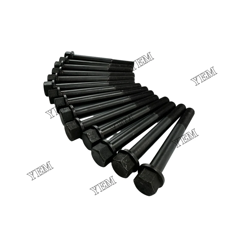 14x19202-03450 Болт головки блока цилиндров для дизельного двигателя Kubota D1301