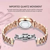 Watch for Women Luxury Crystal Stainless Steel Quartz Wristwatches Waterproof Clock Fashion Brand Ladies Elegant Gold Watches 6