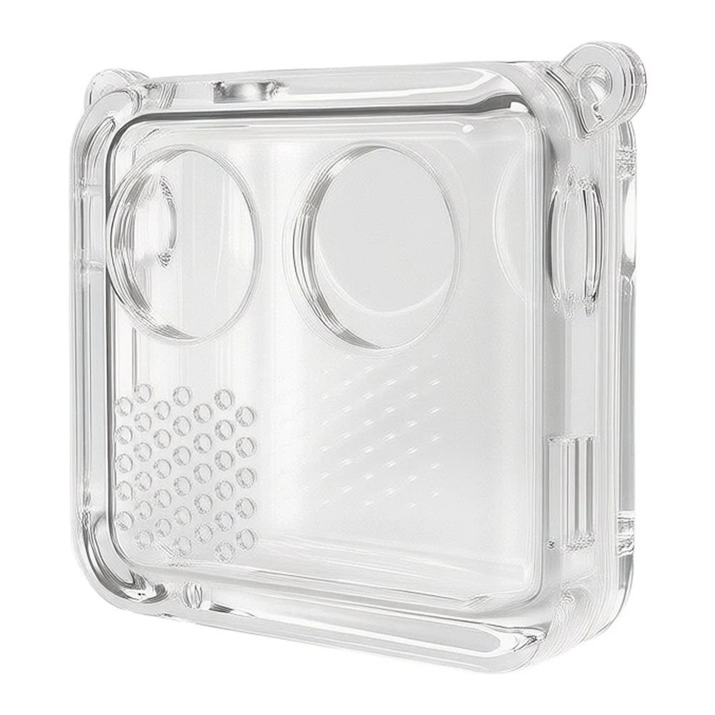 Фото Прозрачный защитный чехол из поликарбоната для Yoto For Mini Audio Player, портативный, устойчивый к падениям, с защитой от ударов и двойным ушным креплением №3