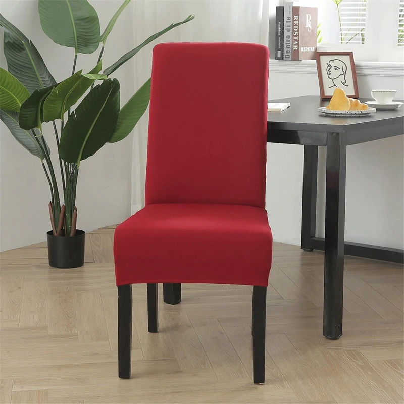 

Чехлы для стульев JFBL, эластичные противопылевые накидки на стулья с высокой спинкой, 4 шт./упаковка, XL
